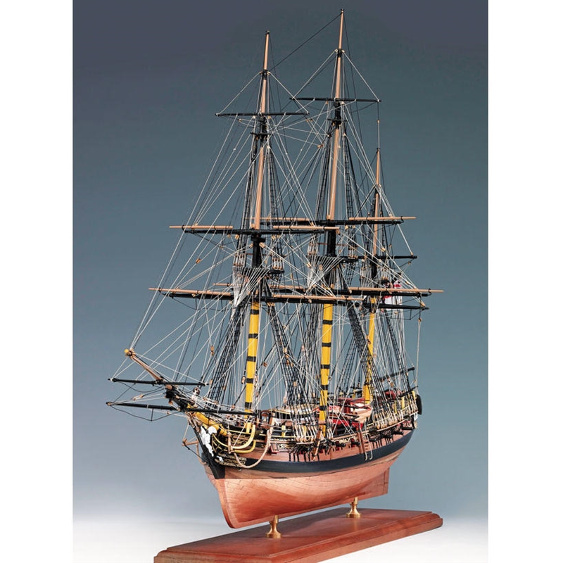 Klick zeigt Details von Modellbausatz Schiffsmodell HMS Pegasus (Swan Class) von 1776 - 18. Jh. - M 1:64